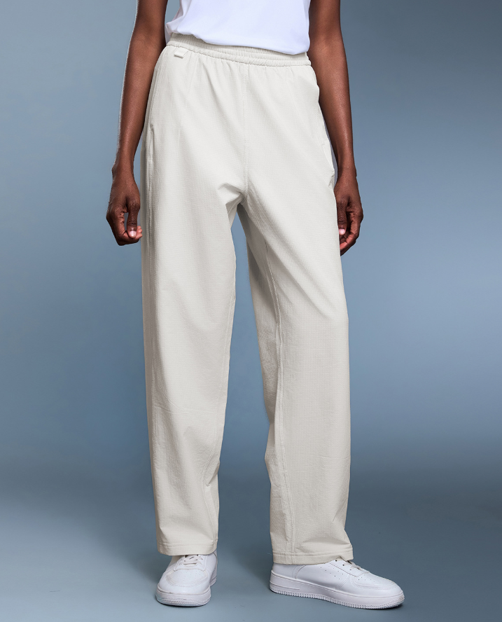 High-Waist Baggy Straight-Leg Pants