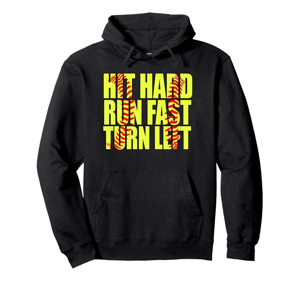 Funny Softball Graphic Hoodie